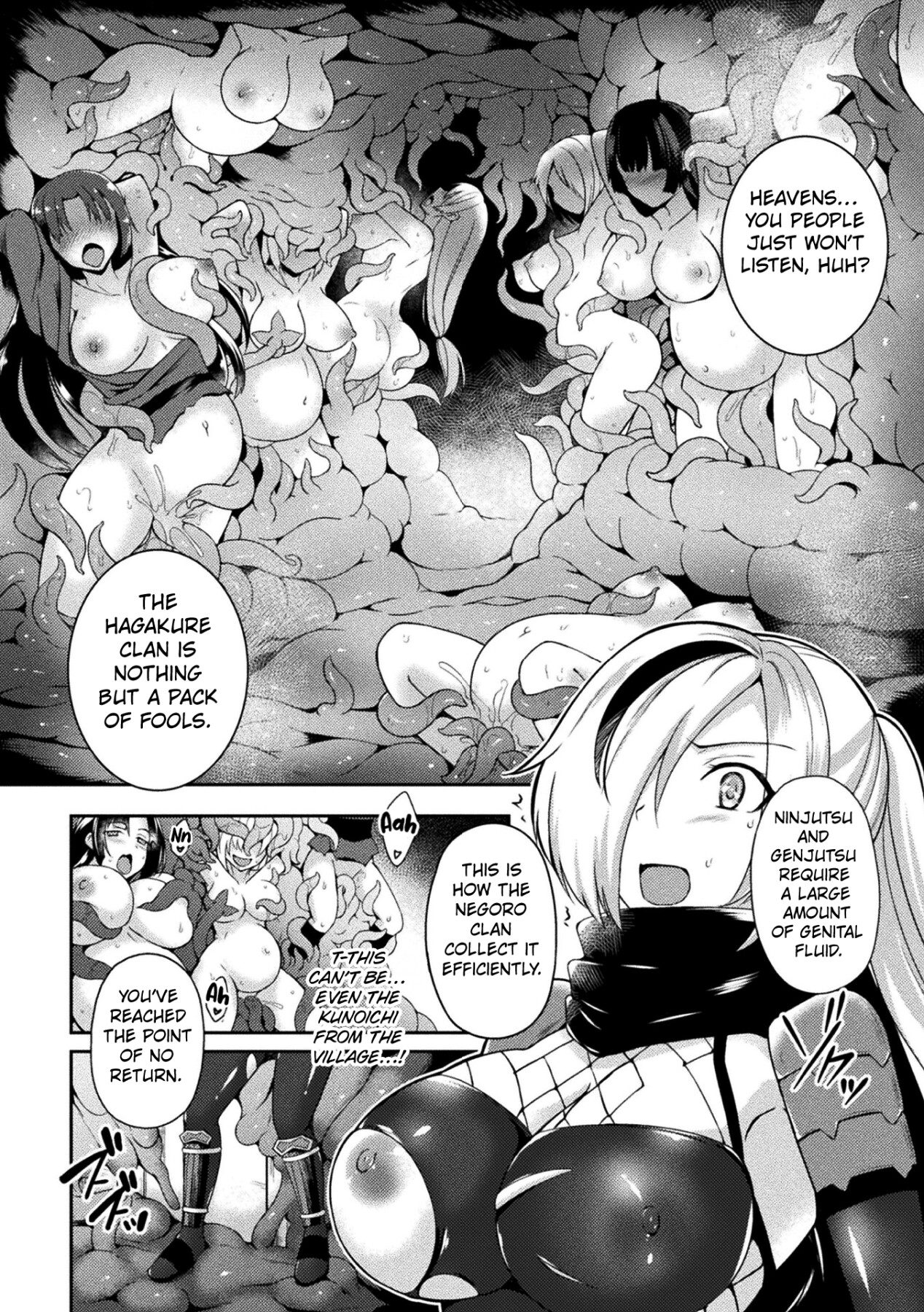 Hentai Manga Comic-The Crimson Kunoichi Kagari ~Fallen Into the Wicked Castle's Lewd Trap~-Read-16
